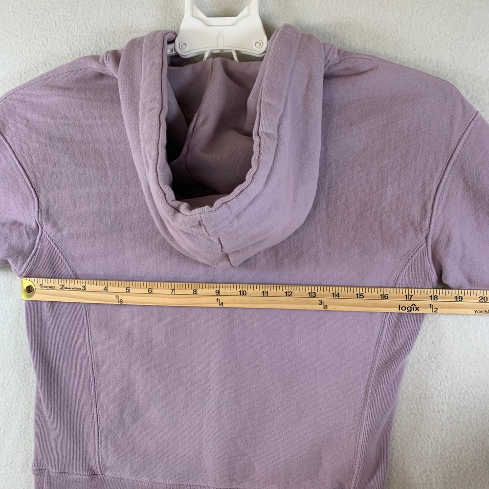 Champion Women's Reverse Weave‎ Pullover Hoodie Sweatshirt Heavyweight Purple XS - Picture 8 of 10